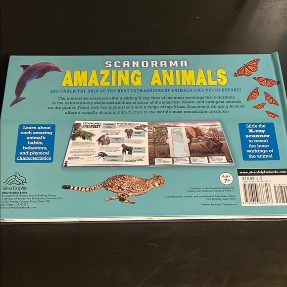 Scanorama Amazing Animals Book - Picture 2 of 2